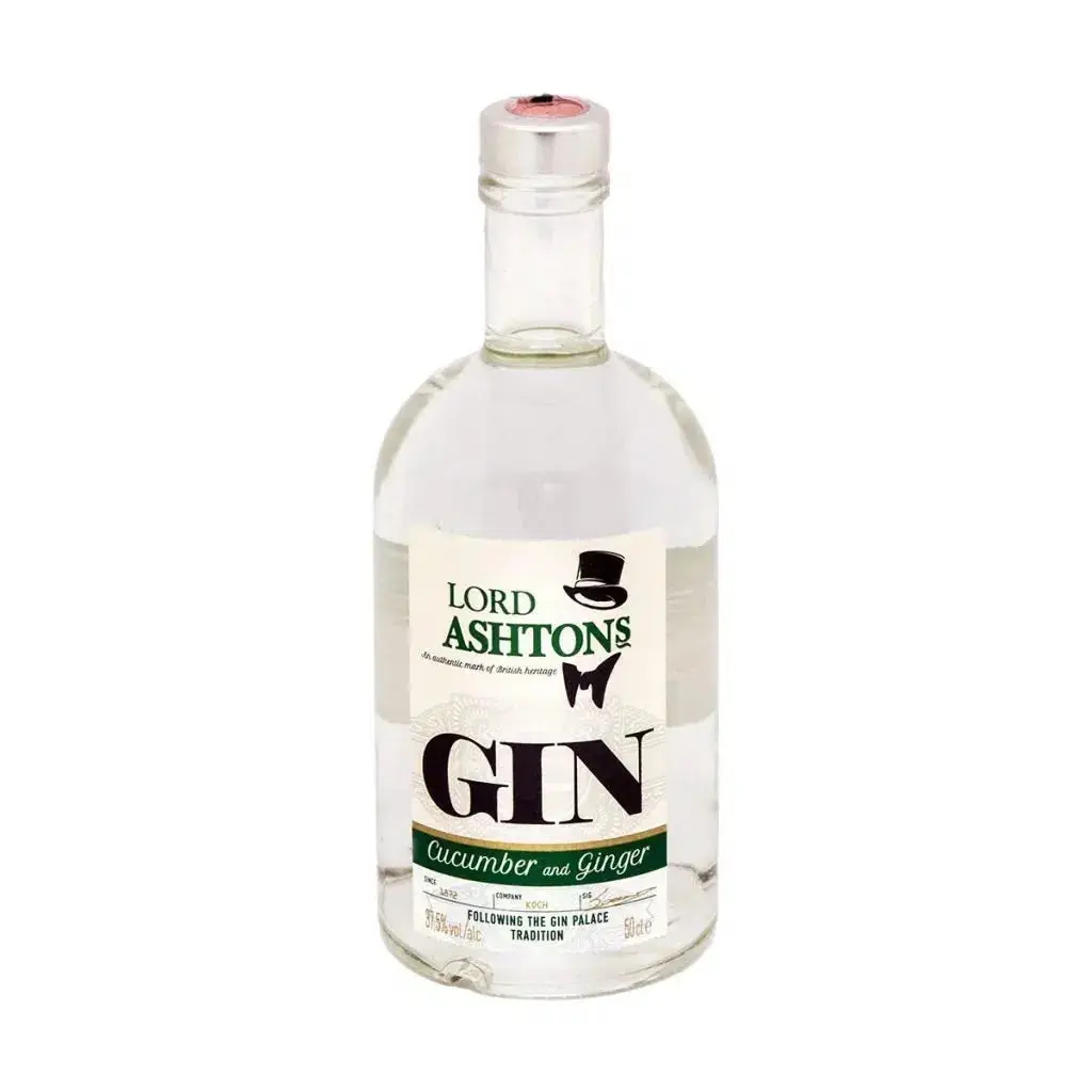 Lord Ashton Cucumber And Ginger Gin 500ml - Alcohol