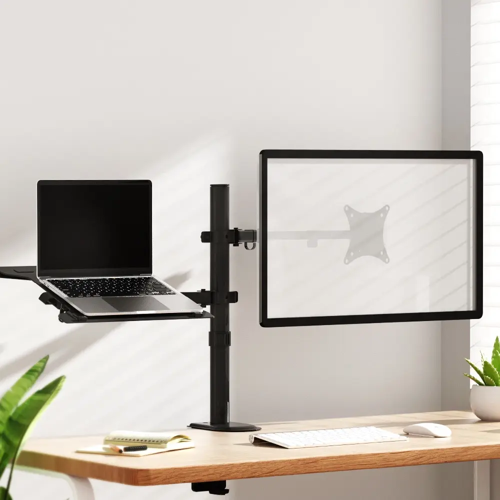 Artiss Monitor Arm Desk Mount Laptop Tray - Electronics
