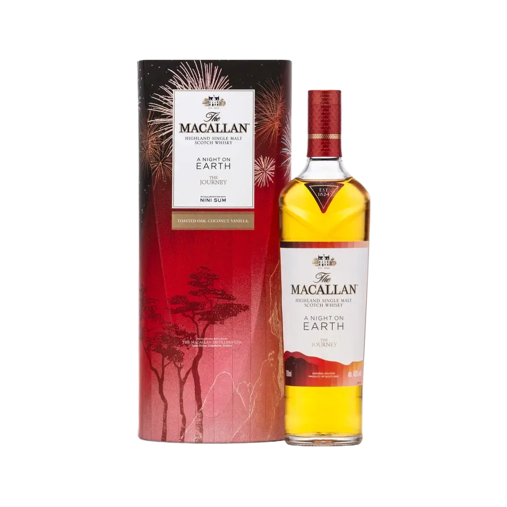 The Macallan A Night On Earth The Journey 2023 Single Malt Scotch Whisky 700ml - Alcohol