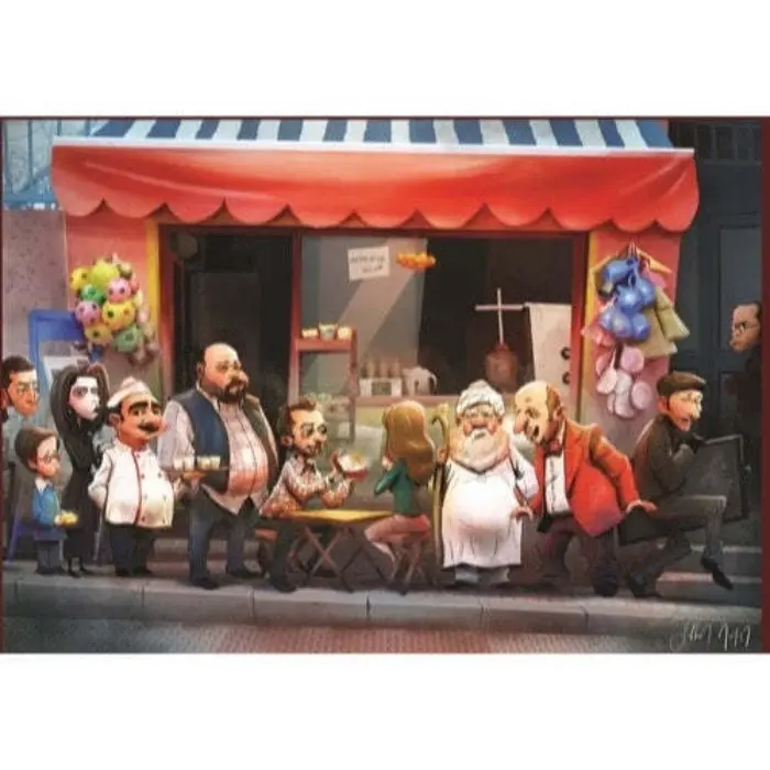 1000pc Symphony of Oddities Sahan Noyan Special Edition Jigsaw Puzzle - Toys & Games