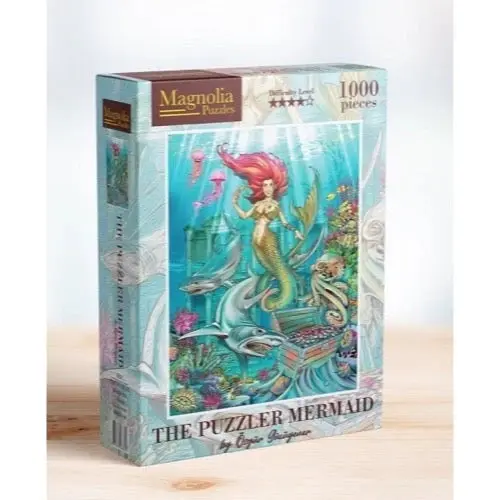 1000pc The Puzzler Mermaid Ozgur Gucuyener Special Edition Jigsaw Puzzle - Toys & Games