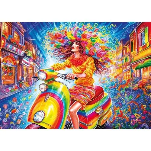 1000pc Blossoming Freedom Elif Hurdogan Special Edition Jigsaw Puzzle - Toys & Games