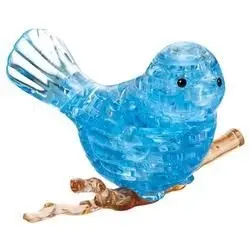3D Crystal Puzzle: Blue Bird - Toys & Games
