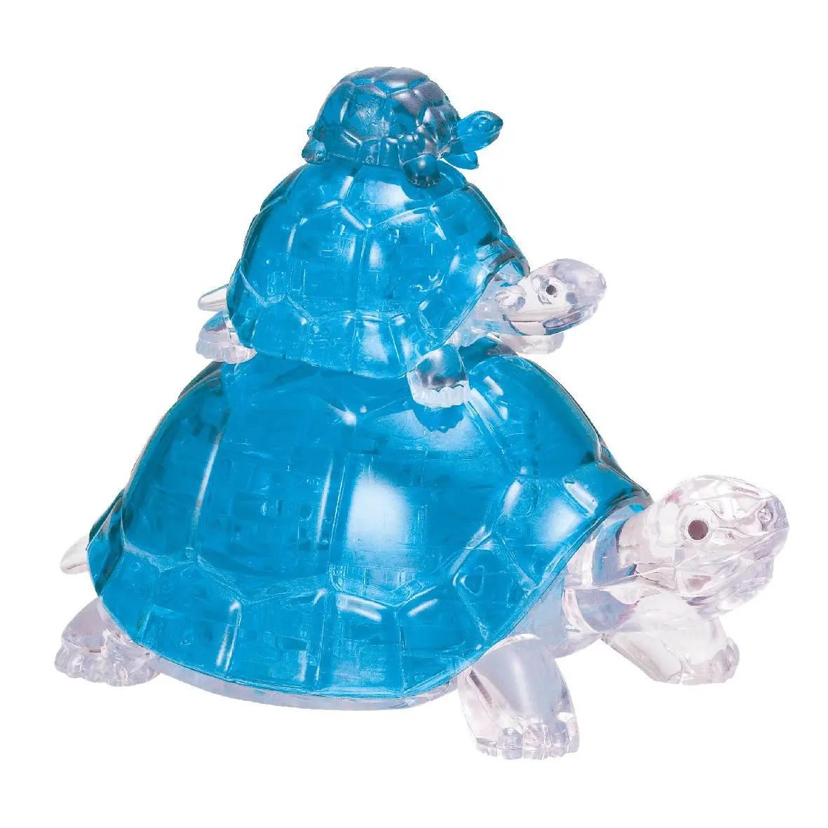 3D Turtles Blue Crystal Puzzle - Toys & Games
