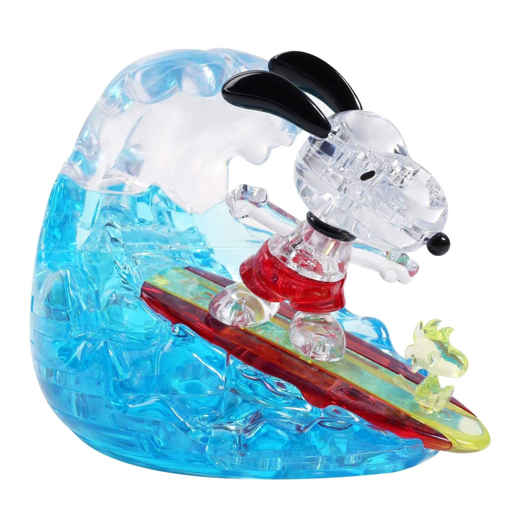 3D Snoopy Surfing Crystal Puzzle - Toys & Games