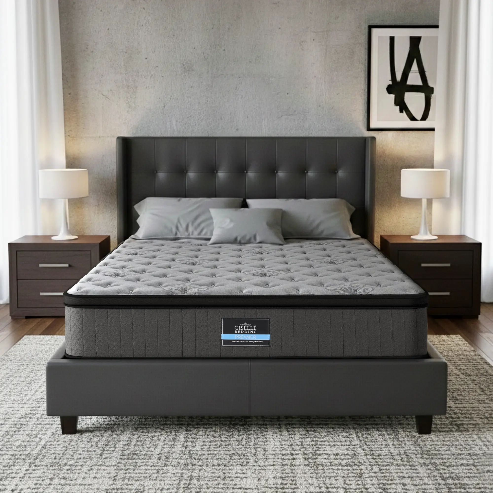 Bed Mattress Giselle 34cm Double - Ultimate Mattress Sale - Save up to $600