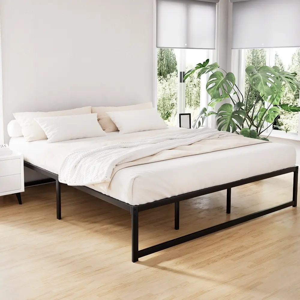 Artiss Bed Frame King Size Metal Frame TINO - Furniture