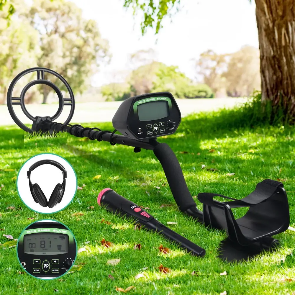 Metal Detector 220MM Deep Sensitive Waterproof Pinpointer Treasure Hunter - Commercial