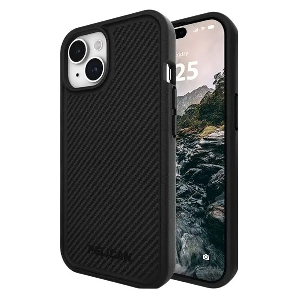 Pelican Protector MagSafe Case (Suits iPhone 15) - Carbon