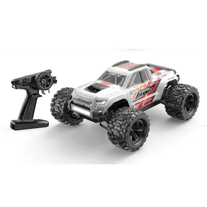 1/10 Hyper Go 4WD Brushless RC Monster Truck (White) - Toys & Games