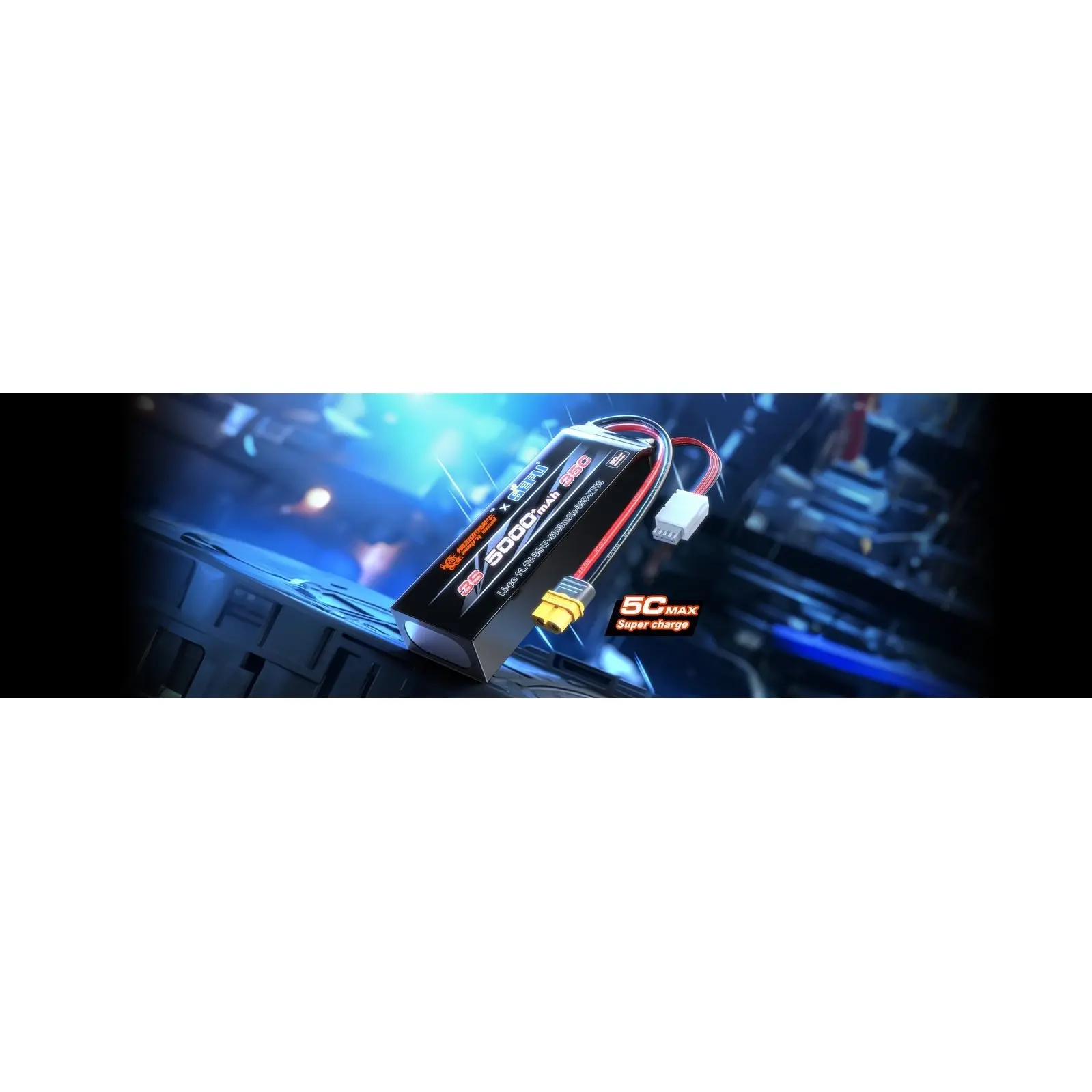 3S 11.1V 5000mAh 35C LiPo Battery - Electronics