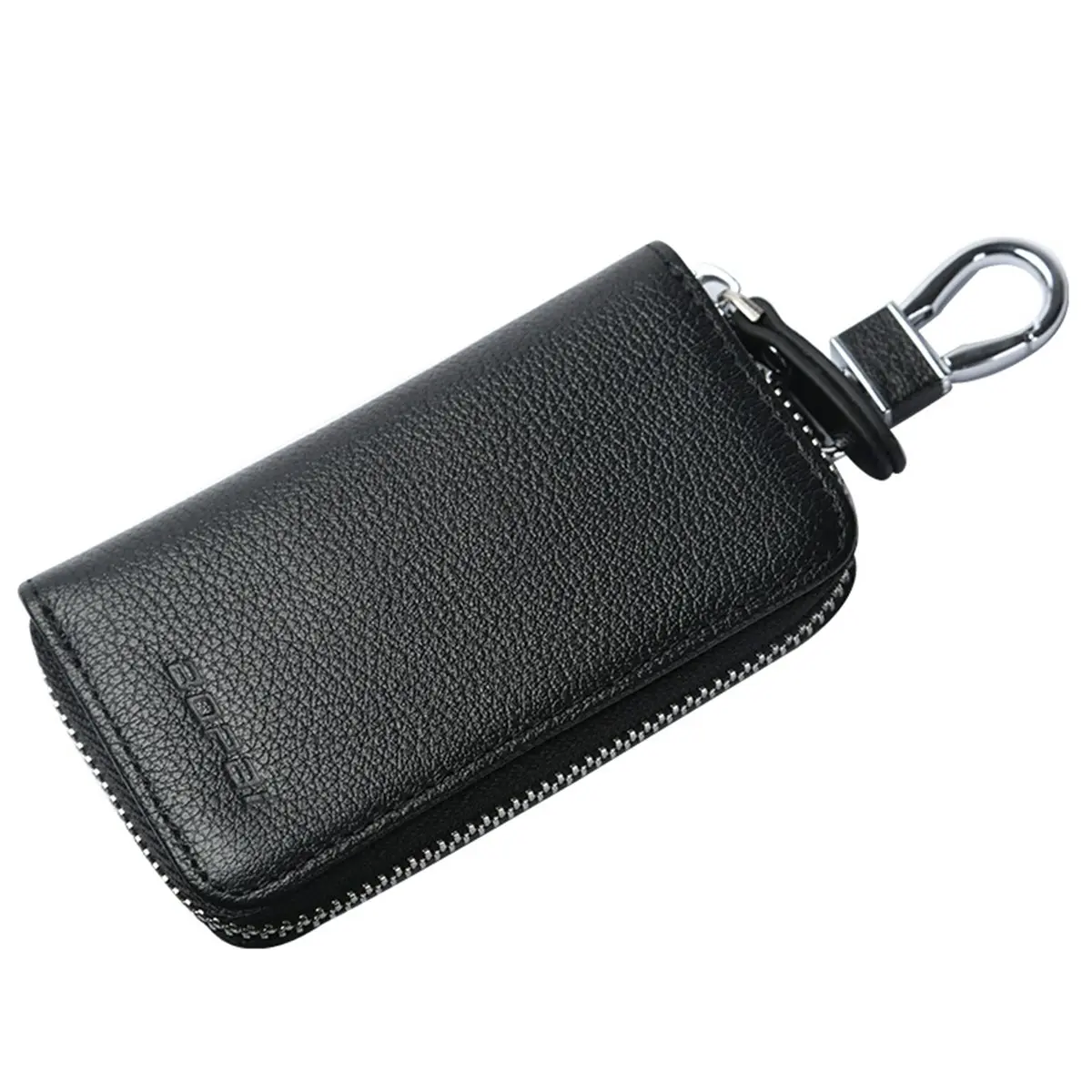 Bopai Luxury Style Genuine Leather Wallet Car Key Holder Keys Organizer Bag Keychain Pouch B7221 - Fashion