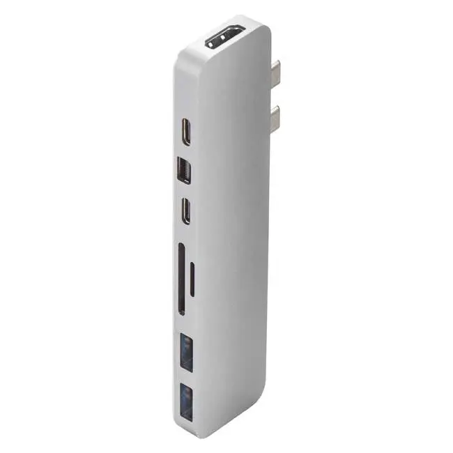 HyperDrive PRO 8-in-2 USB Type-C Hub - Silver