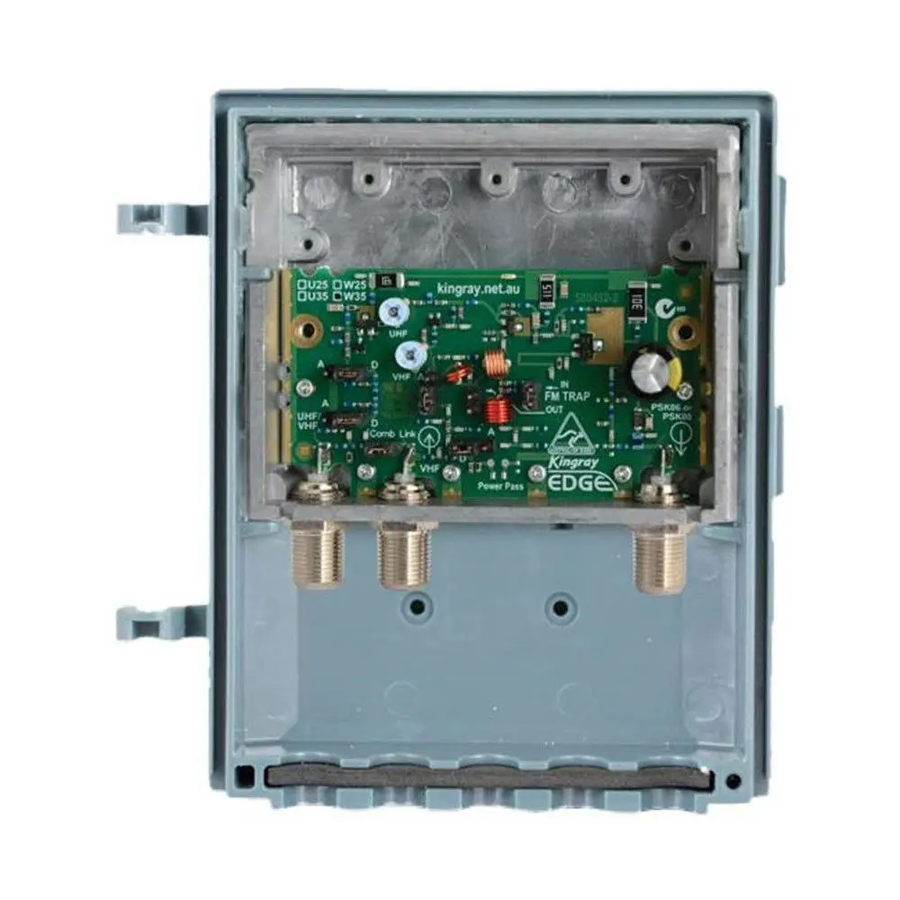 Kingray Digital TV Masthead Amplifier Booster Filter for Aerial Antenna - Electronics
