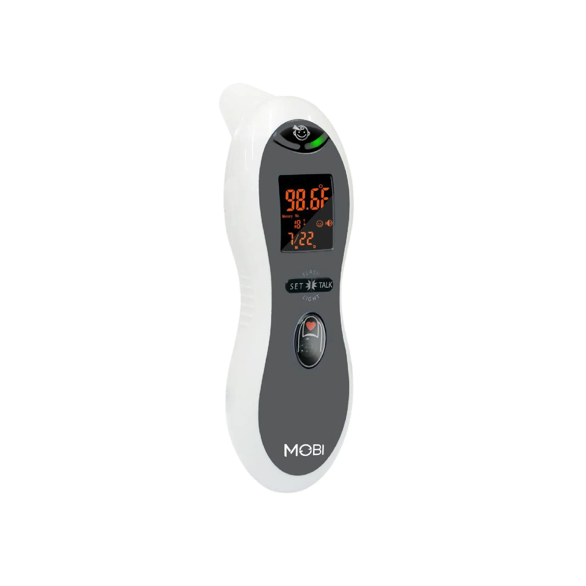 Mobi Dual Scan Ultra Pulse Digital Baby Thermometer and Pulse Reader - Health