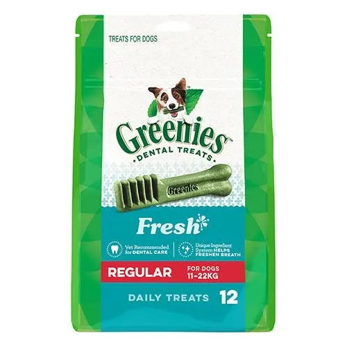 GREENIES Fresh Regular 340 Gms - Pets