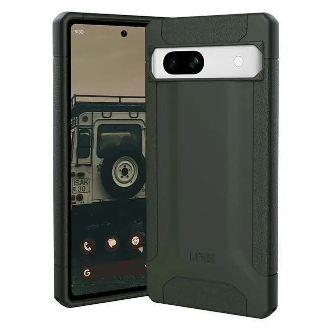 UAG Scout Rugged Case (Suits Google Pixel 7a) - Olive Drab