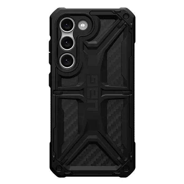 UAG Monarch Carbon Fiber Case (Suits Samsung Galaxy S23) - Black