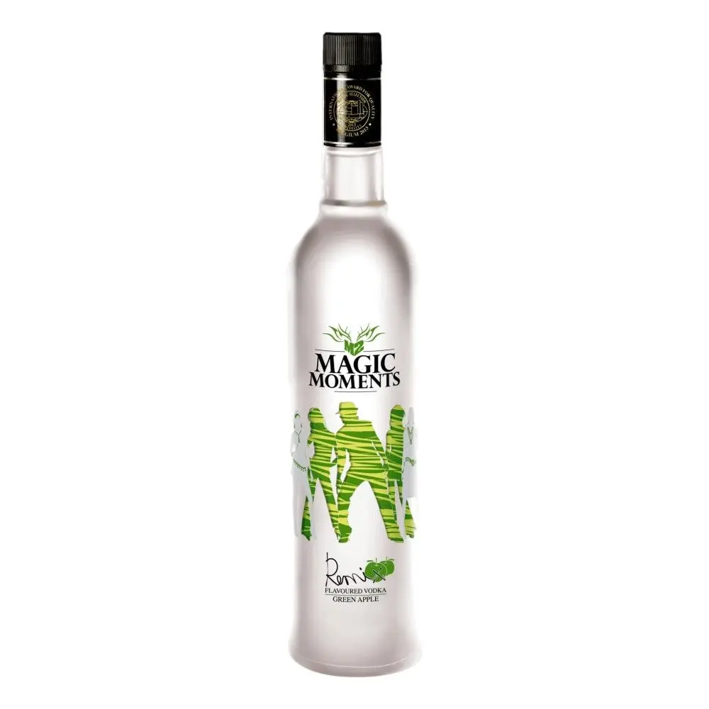 Magic Moments Green Apple Premium Indian Vodka 750ml - Alcohol