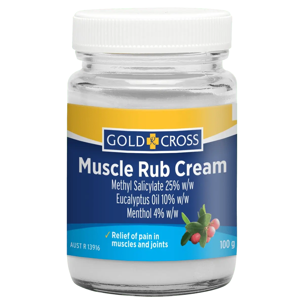 Gold Cross Methyl Salicylate Compound Cream APF 100 g - Health