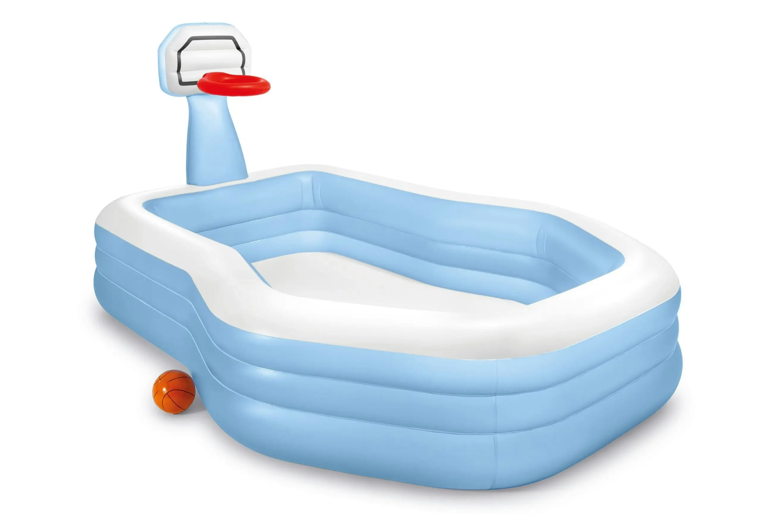 Intex Swim Center Shootin' Hoops Inflatable Pool 2.57m x 1.88m 57183 - Home & Garden