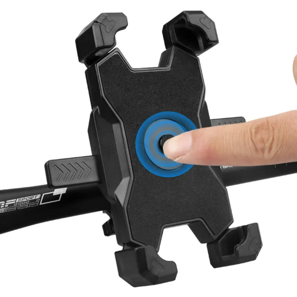 Universal bicycle mobile phone holder with 360 rotation - Electronics