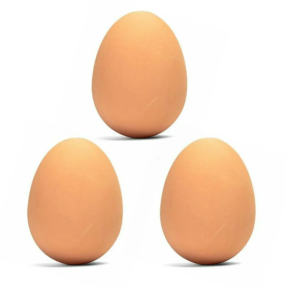 3x Fumfings Novelty Jetballs Fun Bouncy Chicken Egg 6cm Prank Toy Kids/Child 3y+ - Toys & Games