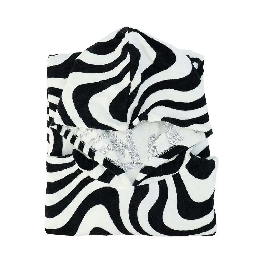 Annabel Trends Beach Poncho 100x82cm Cover Up Absorbent Towel Hypnotic Swirl - Home & Garden