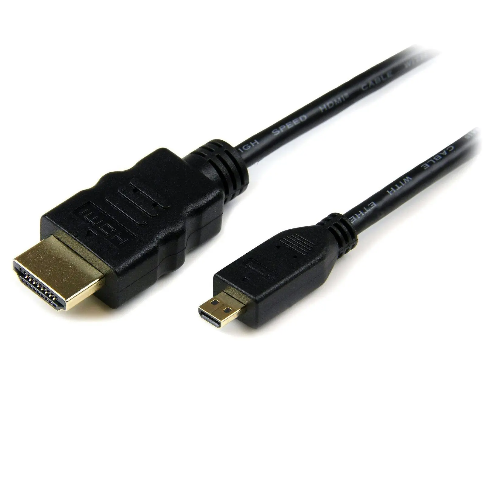 Star Tech 2M Male HDMI to Male Micro HMDI Cable w/ Ethernet for Smartphone to TV - Electronics