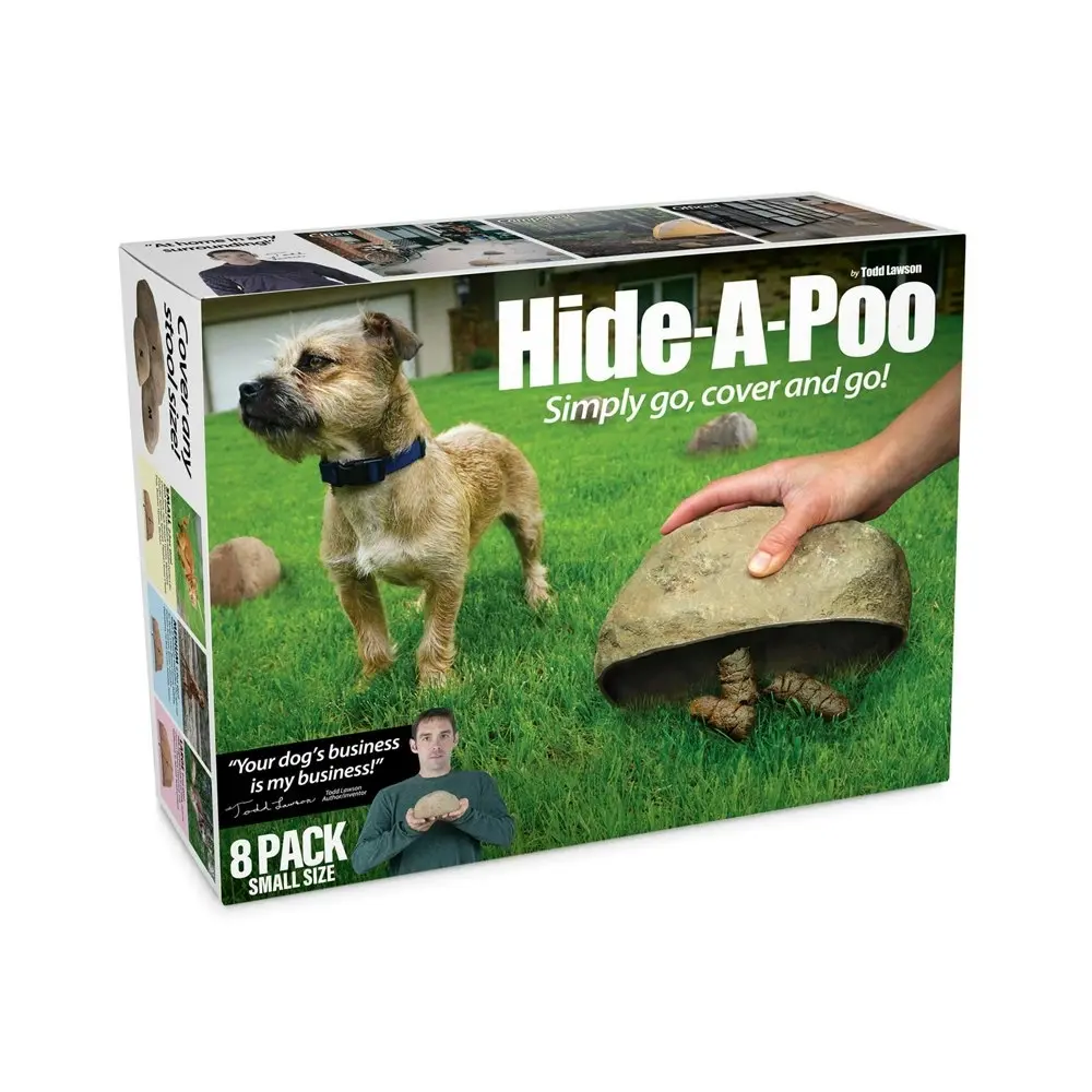 Prank-O Prank Empty Gift Box Storage Party Funny/Joke Fake 28.5cm Hide-A-Poo
