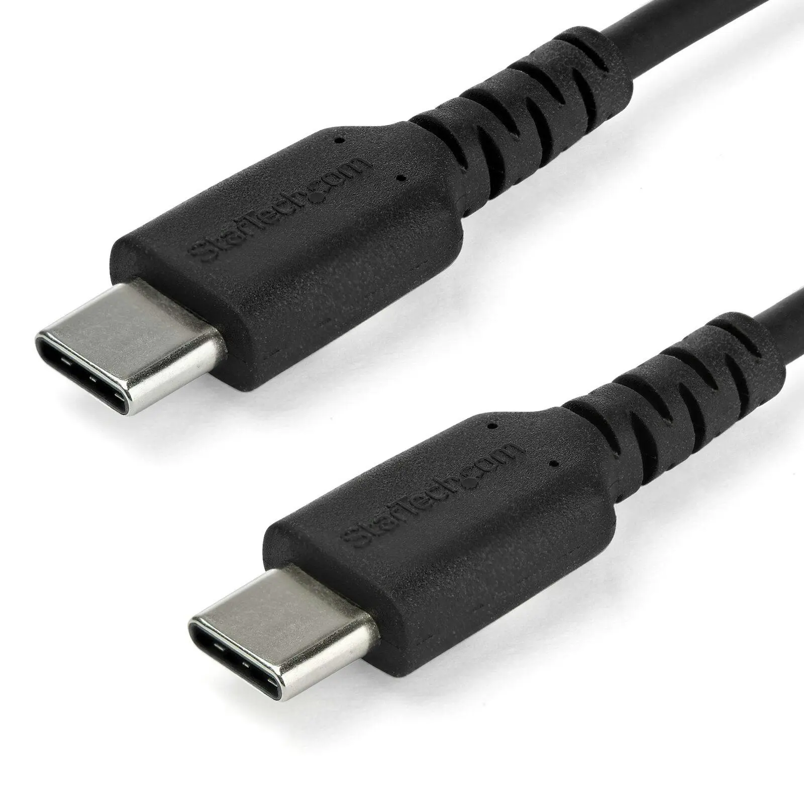 Star Tech 1m USB C Fast Charge&Sync Cable Aramid Fiber For iPad Pro/Android BLK - Electronics