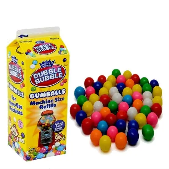 DUBBLE BUBBLE GUMBALL REFILLS 597G - Groceries