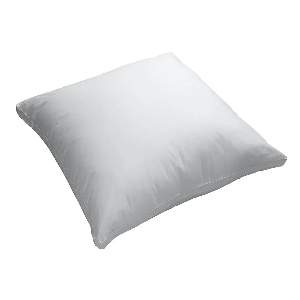Bianca Relax Right 65x65cm Pure Microfibre Pillow European 1300g Cushion White - Home & Garden