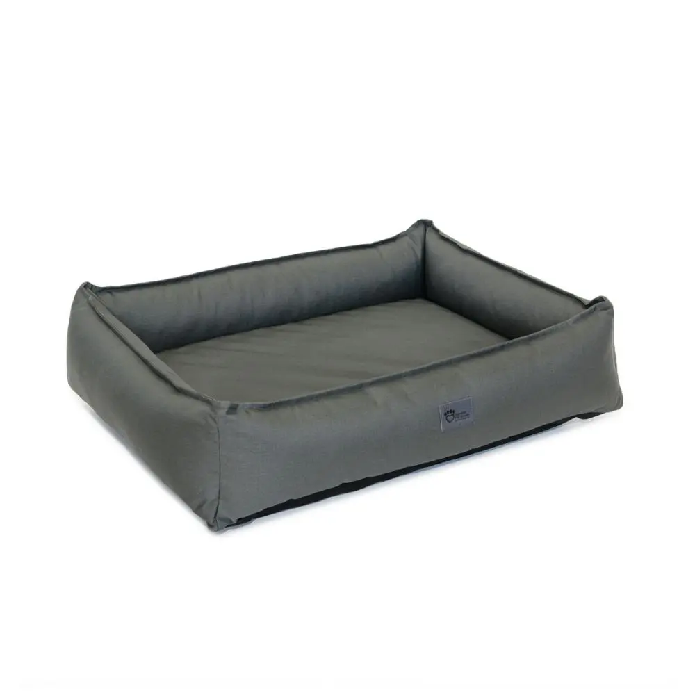 Superior Pet Goods Ortho Ripstop Durable Dog Lounger/Bed Jungle GRY Mini 67x44cm - Pets