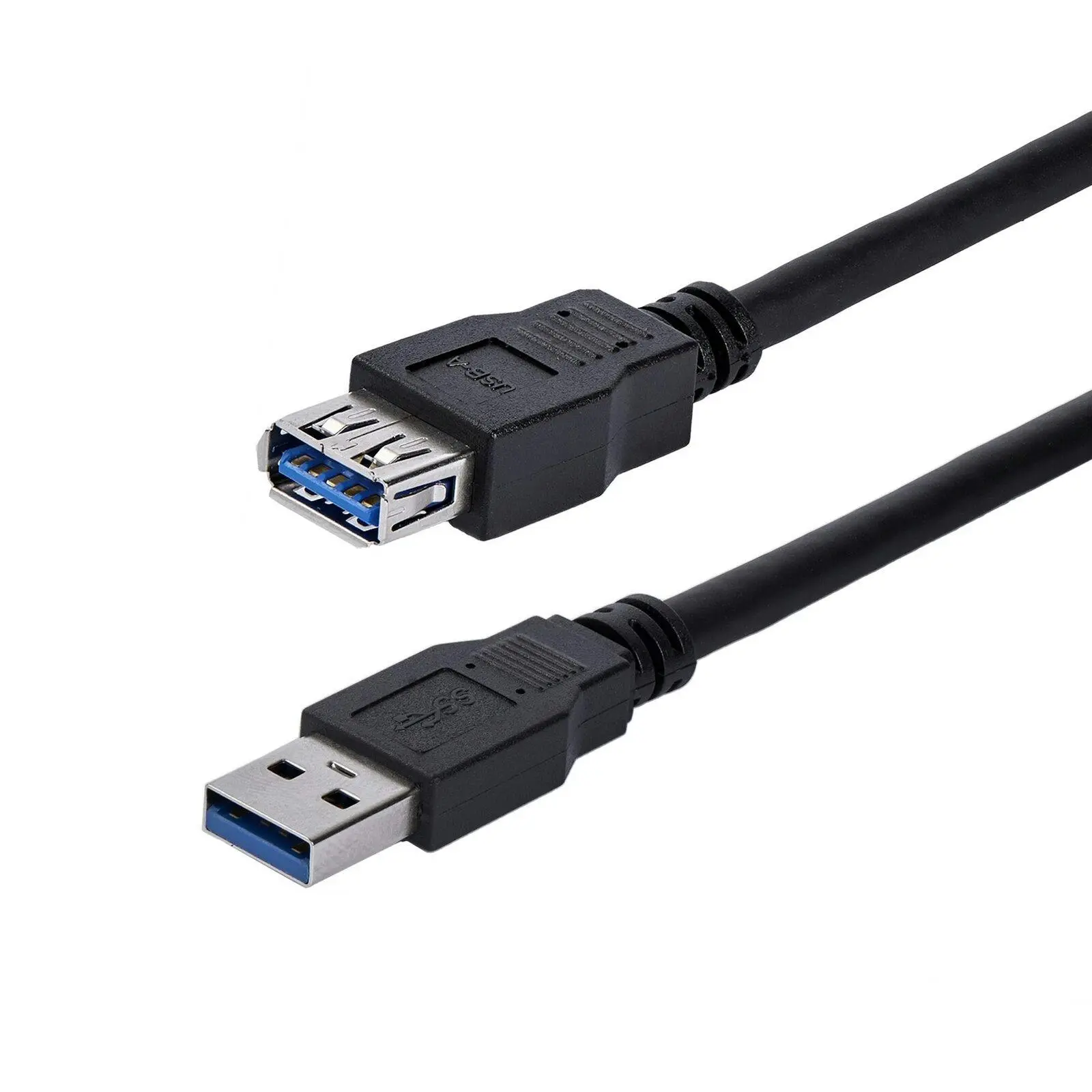 Star Tech 1m SuperSpeed USB 3.0 5Gbps Extension Cable Male To Female Black - Electronics