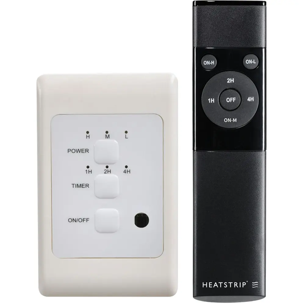 Heatstrip Hardwired Controller 3-Level Timer & Temperature Settings w/Remote