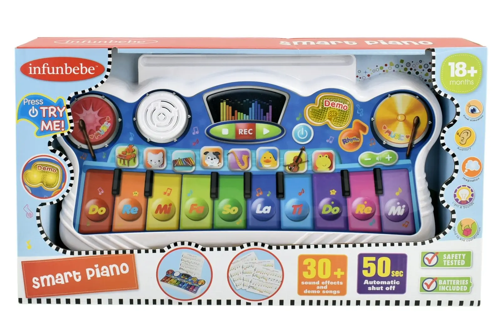 Infunbebe Smart Piano - Toys & Games