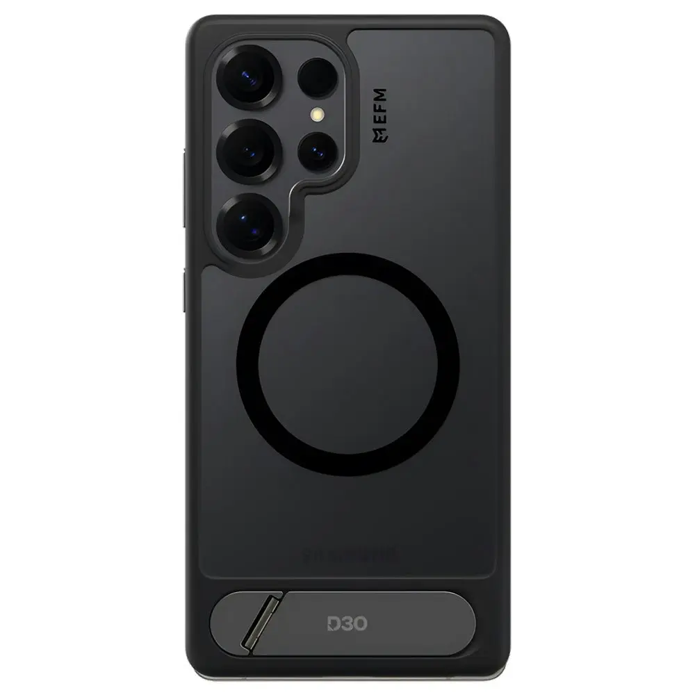 EFM Alta with D3O BIO Case (Suits Galaxy S25 Ultra) - Black / Clear