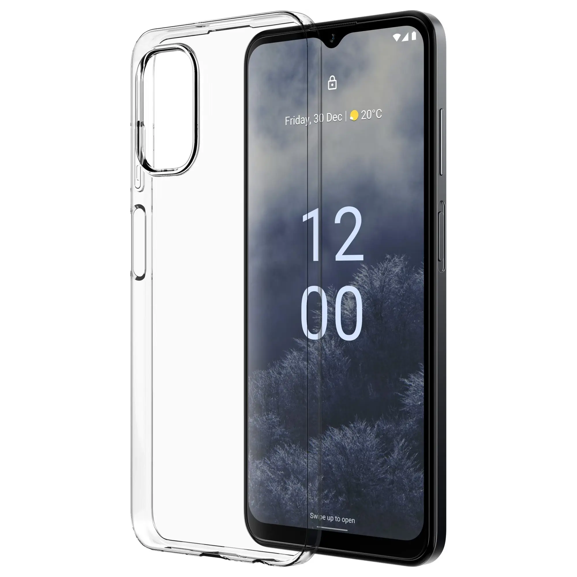 MEZON Nokia G60 5G Ultra Slim Crystal Clear Premium TPU Gel Back Case - Shock Absorption (Nokia G60 5G, Gel)