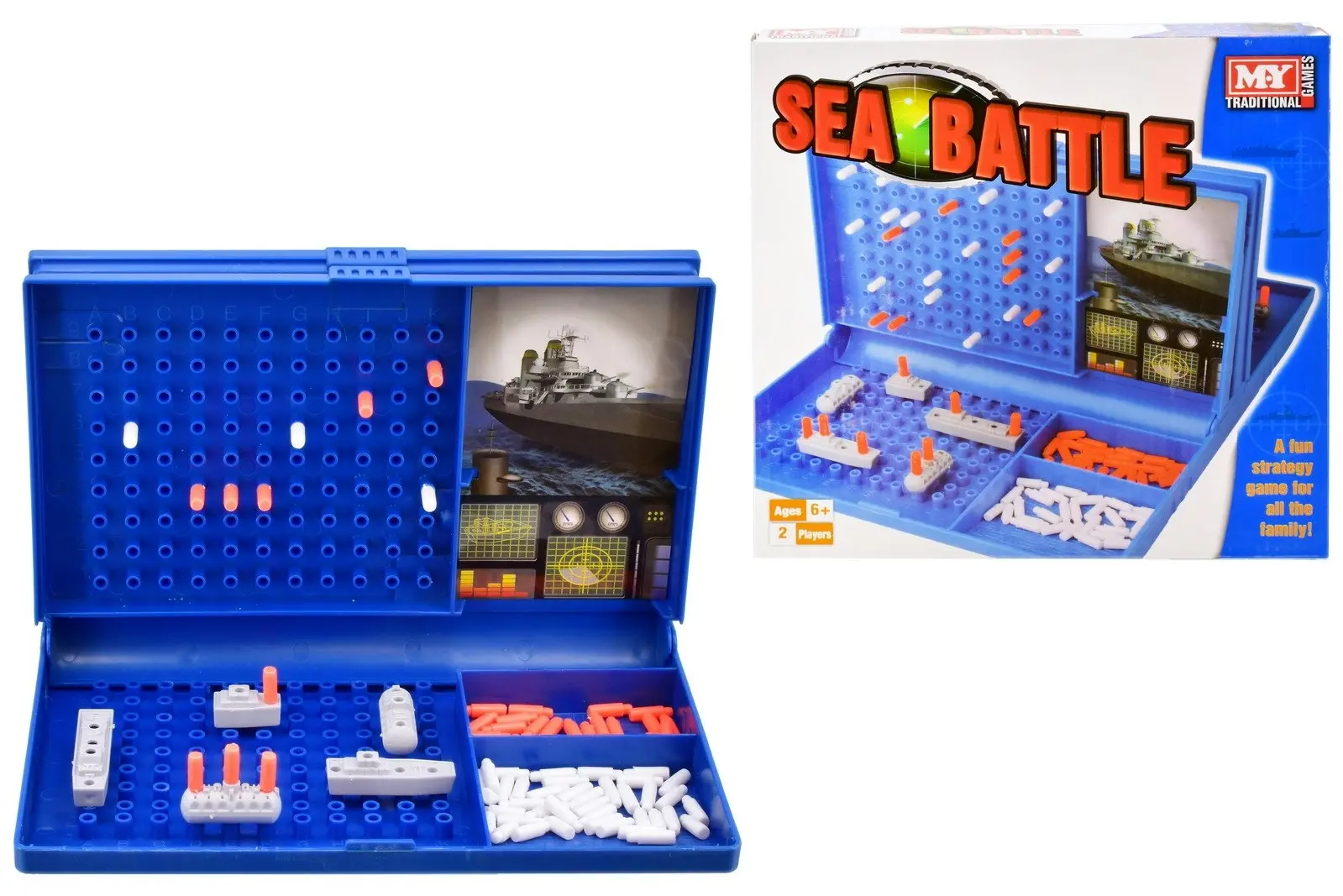 Sea Battle Board Game - Toys & Games