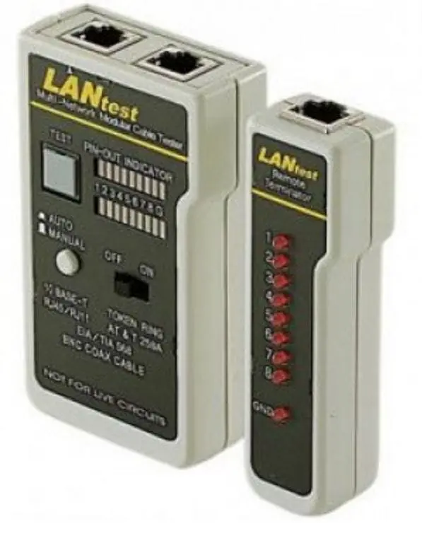 Astrotek RJ45 RJ11 Coaxial Network Ethernet LAN Phone Cable Tester Wire Tracker - Electronics