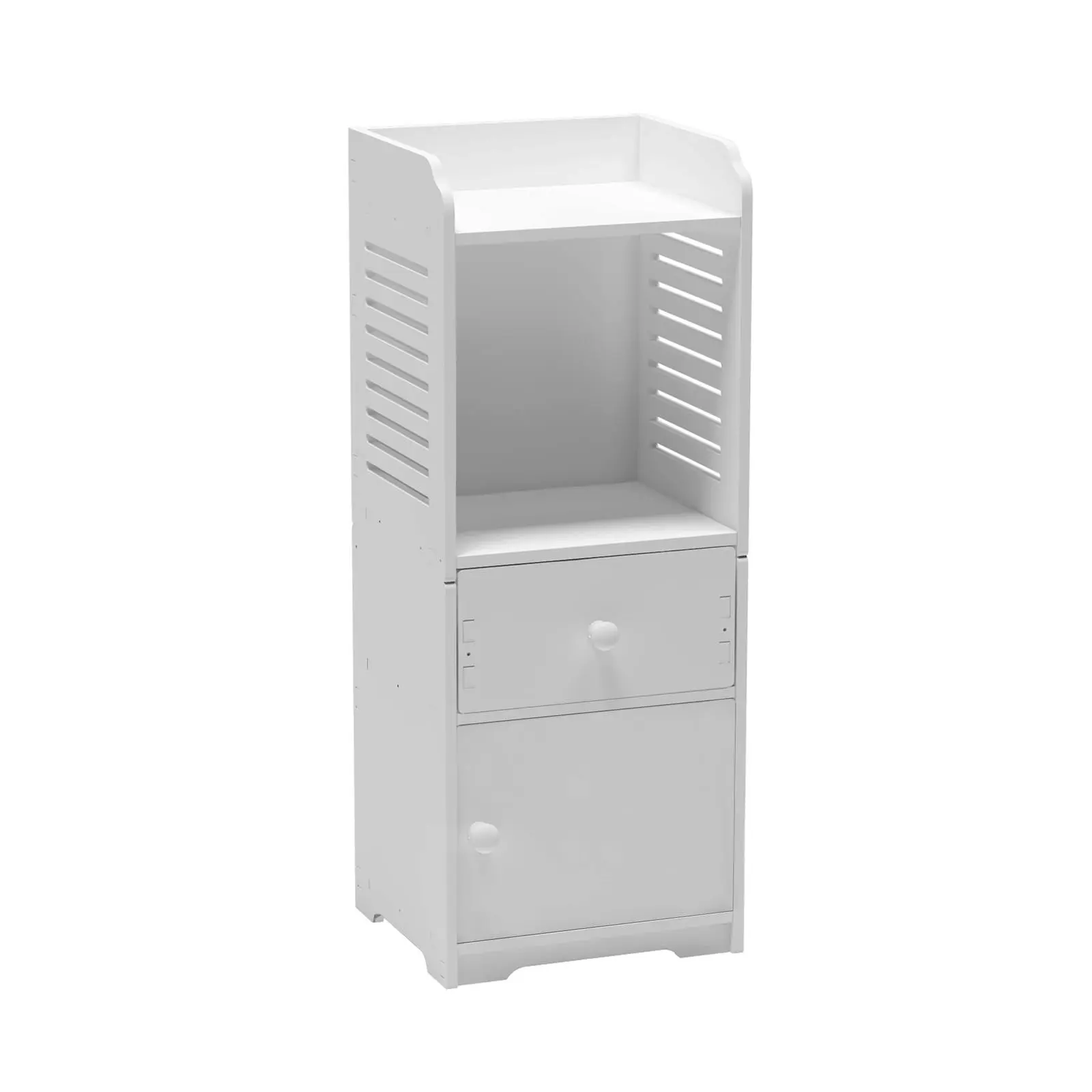 Storage Cabinet Bathroom Cabinet Display Drawer Compartment Organiser - Furniture