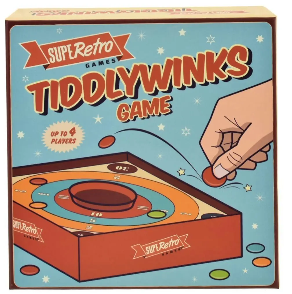 Retro Tiddlywinks Game - Toys & Games