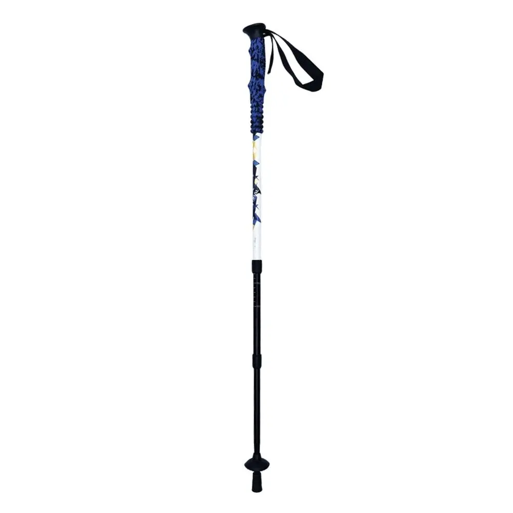 High Trek Quest Outdoors Trail Hiking Lightweight Aluminium Walking Stick/Pole - Sports & Outdoor