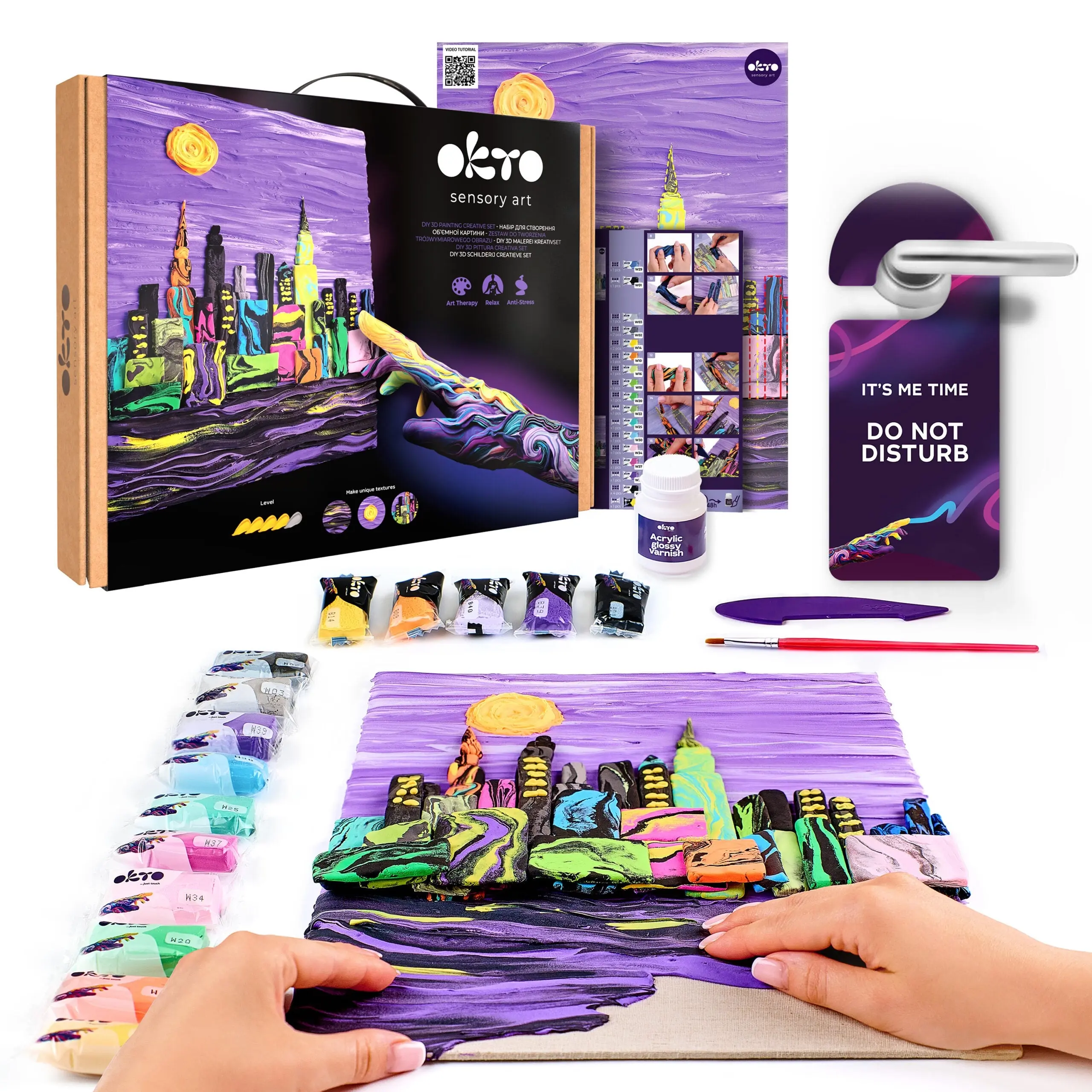 Sensory Art 3D Creative Set: New York Skyline - Hobbies