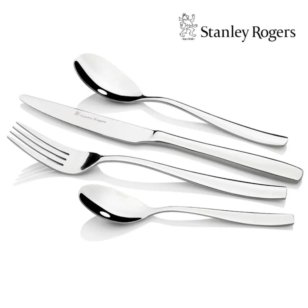 Stanley Rogers Amsterdam Stainless Steel 30 Piece Cutlery Set | 30pc - Kitchenware - Save up to 70%