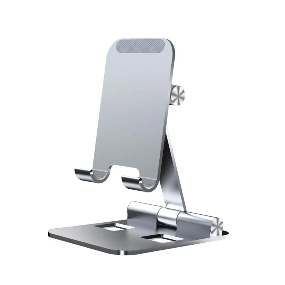 Aluminum alloy lazy universal folding portable phone holder - Electronics