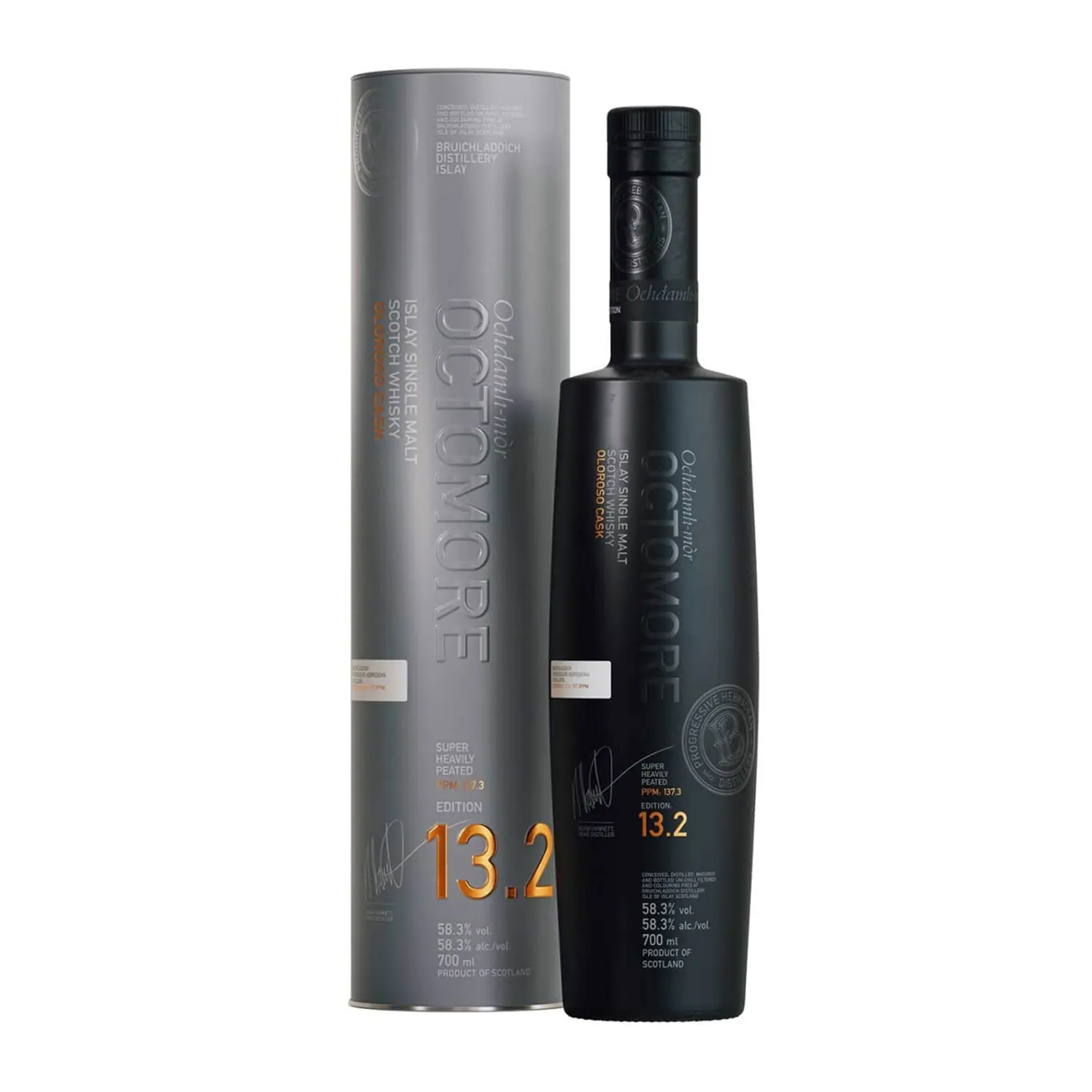 Bruichladdich Octomore 13.2 Cask Strength Single Malt Scotch Whisky 700ml - Alcohol