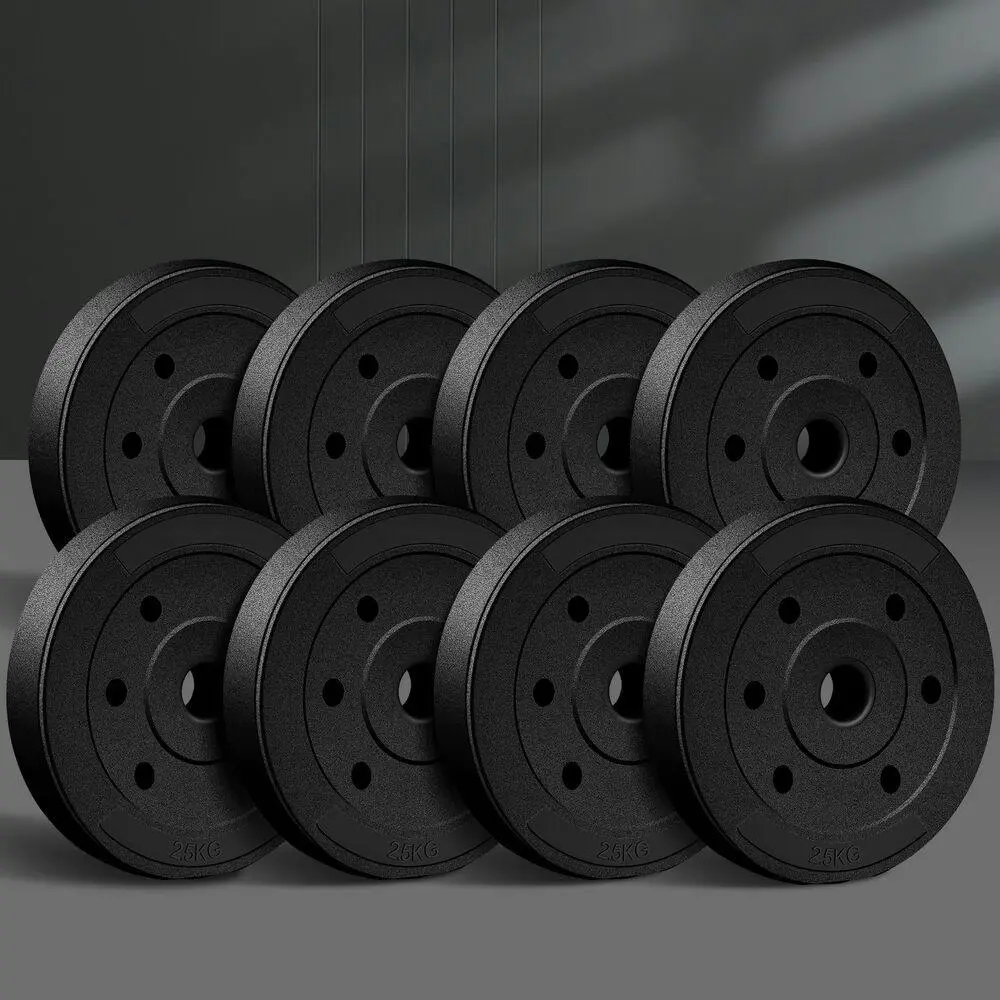 Black Lord 20kg Weight Plate Set Barbell Dumbbell Weight - Shred Sale - Up to $400 off