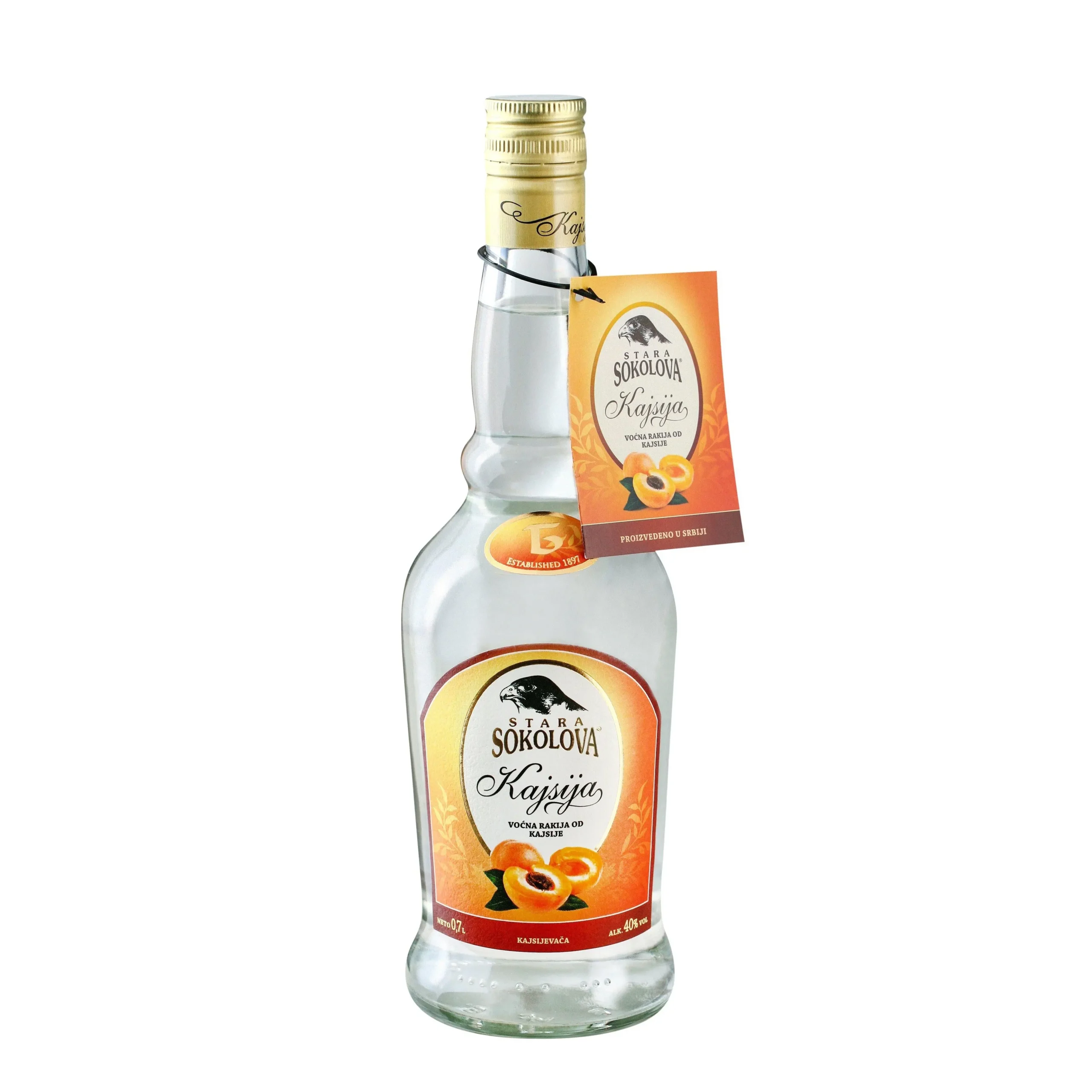 Stara Sokolova Kajsija (Apricot) 700ml - Alcohol